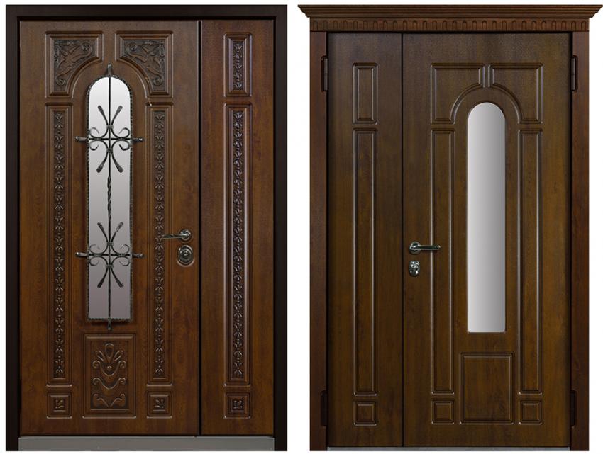 How to choose a double front door - recommendations for choosing and  installation.